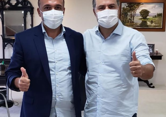 Prefeito Theobaldo Cintra se reúne com governador Renan Filho e garante novos projetos para Major