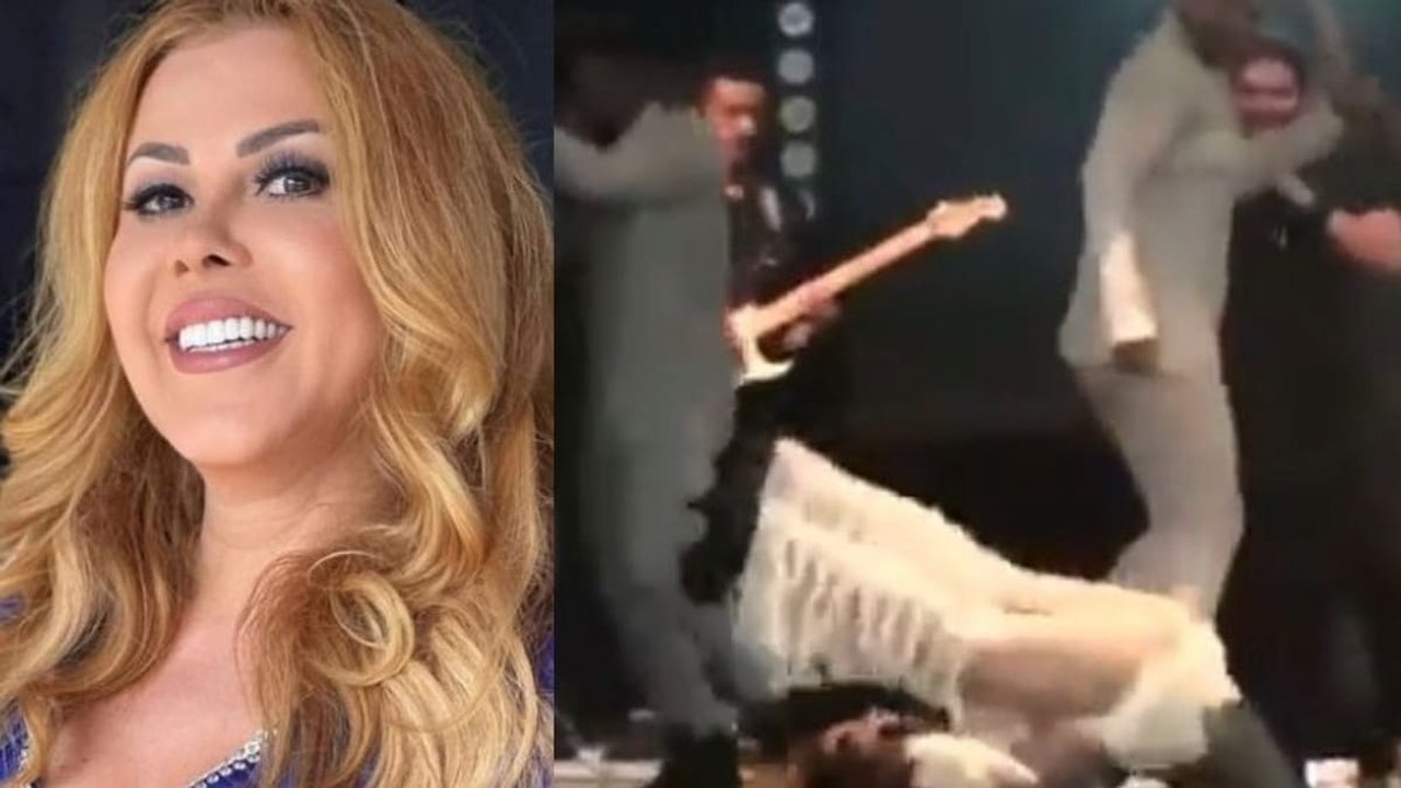 Joelma leva tombo durante apresentação em festa junina na Bahia