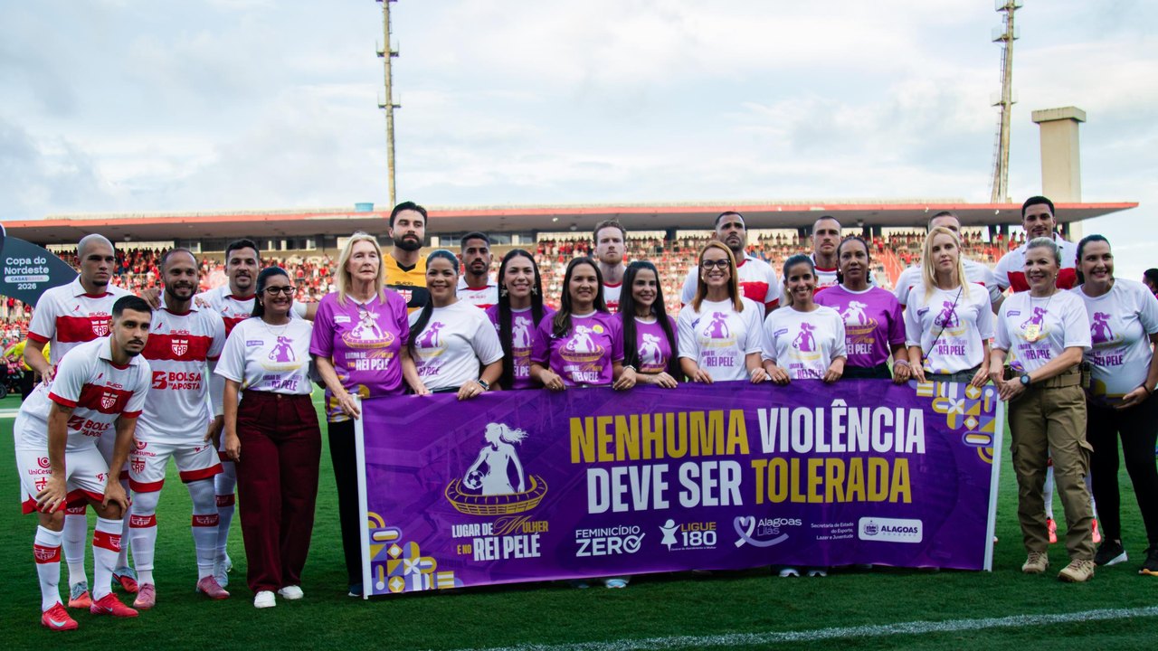 “Lugar de Mulher é no Rei Pelé” reforça segurança e protagonismo feminino no estádio