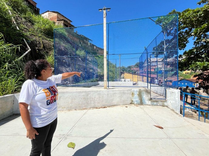Moradores da Grota do Aterro são beneficiados pelo Brota na Grota