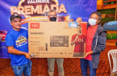 Palmeira Premiada realiza primeiro sorteio da campanha    