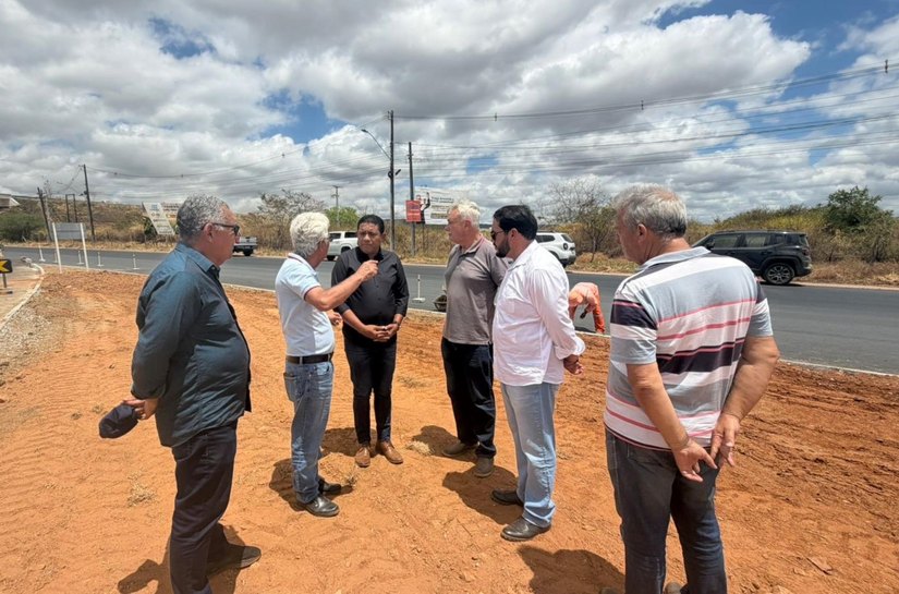 Estado inspeciona obras na duplicação Palmeira-Arapiraca