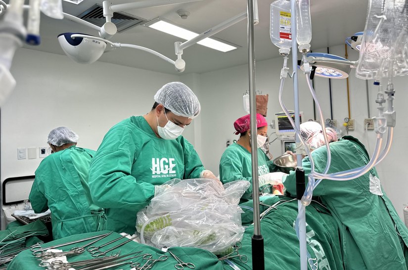 HGE realiza mais uma captação de órgãos e três pessoas são beneficiadas