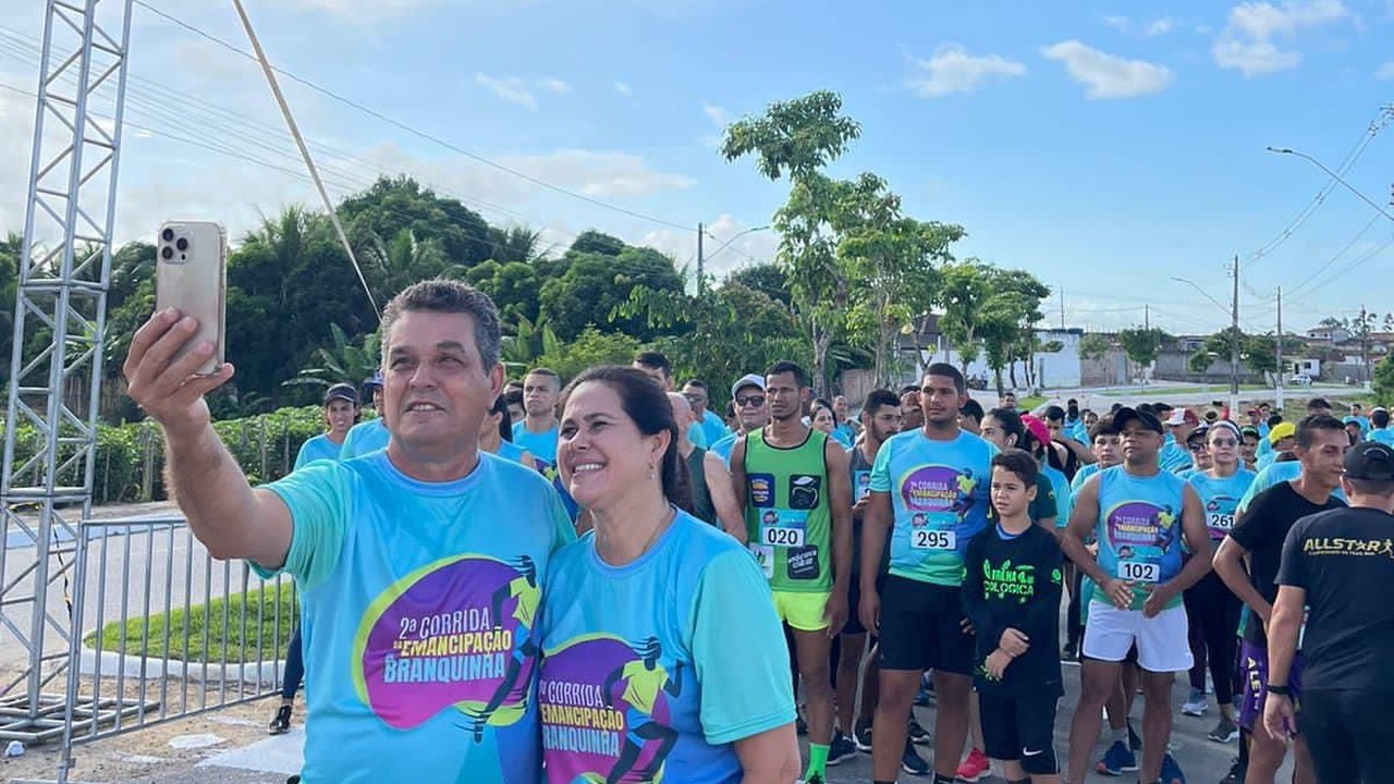 Prefeitura de Branquinha inicia programação em comemoração aos 61 anos de emancipação política com corrida