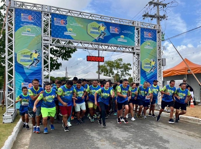 Prefeitura de Branquinha realiza 4ª edição da Corrida da Emancipação