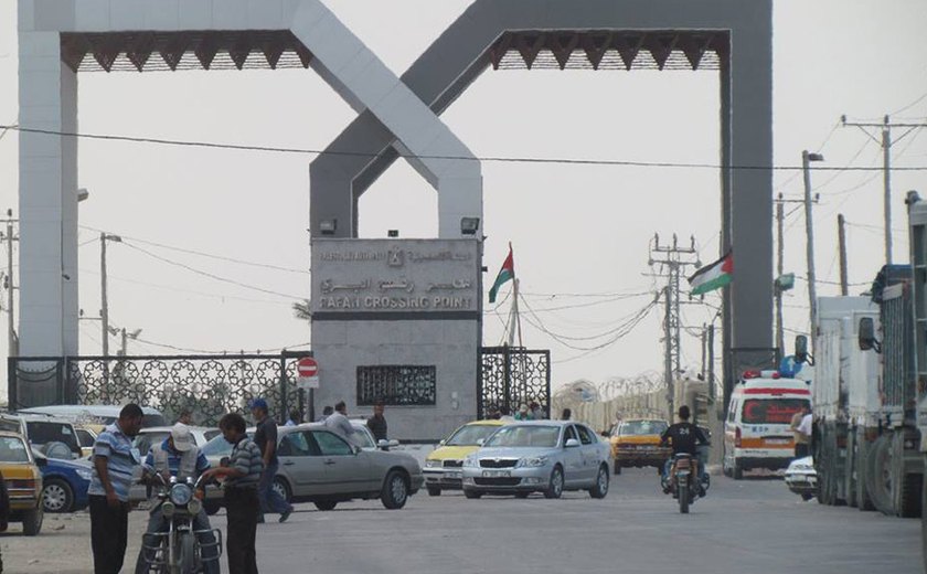 Passagem entre Egito e a Faixa de Gaza ficará aberta por 4 dias