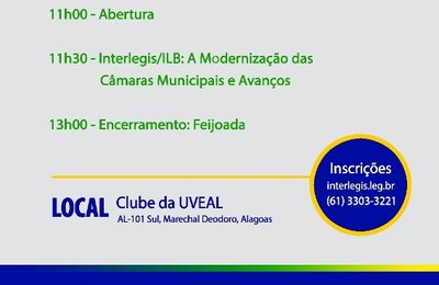 Encontro estadual de vereadores terá senador, governador e lideranças como convidados 