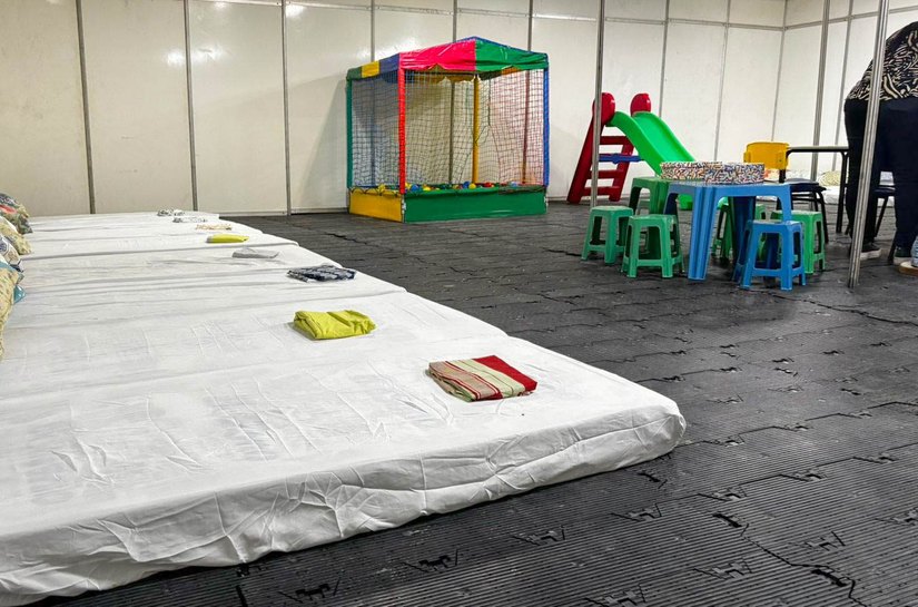 Prefeitura oferece espaço kids para filhos de catadores e ambulantes