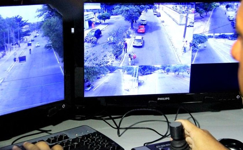 Câmeras de videomonitoramento ajudam a elucidar crimes na capital