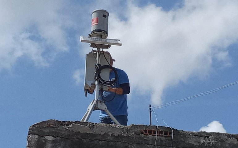 Secretaria do Meio Ambiente realiza manutenção preventiva em 29 pontos de monitoramento hidrometeorológico