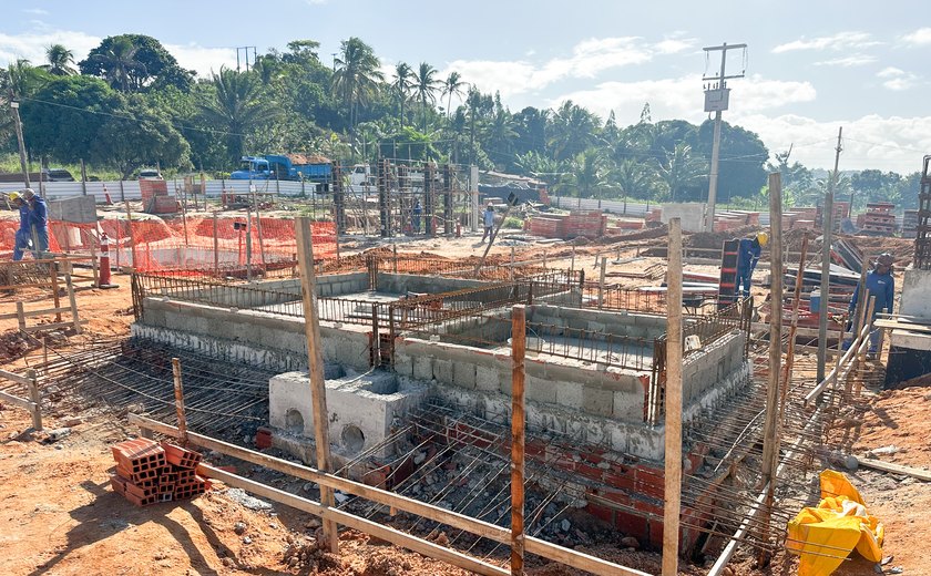 Governo de Alagoas acelera obras de saneamento no Litoral Norte