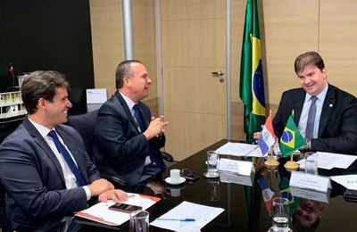 Em Brasília, prefeito Cacau busca recursos no Ministério do Desenvolvimento Regional 