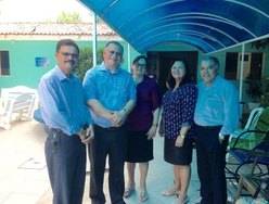 Pastor-presidente José Orisvaldo Nunes visita o LEAL