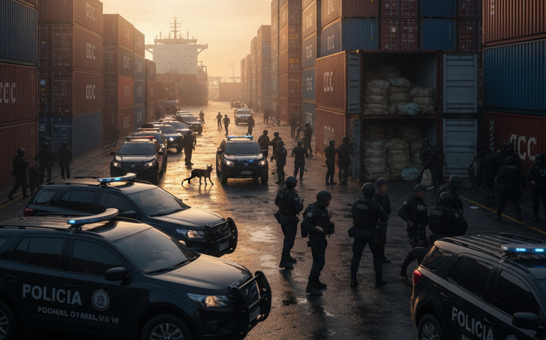 PF mira braço internacional do PCC em operação contra tráfico de drogas