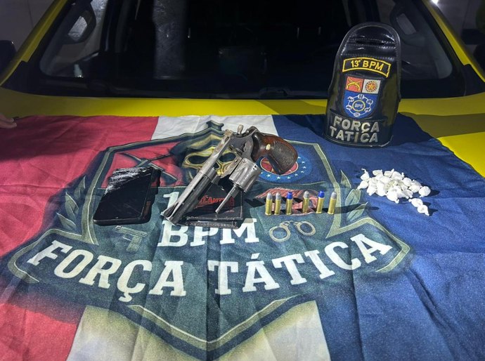 Polícia Militar apreende nove armas nas últimas 48 horas em Alagoas