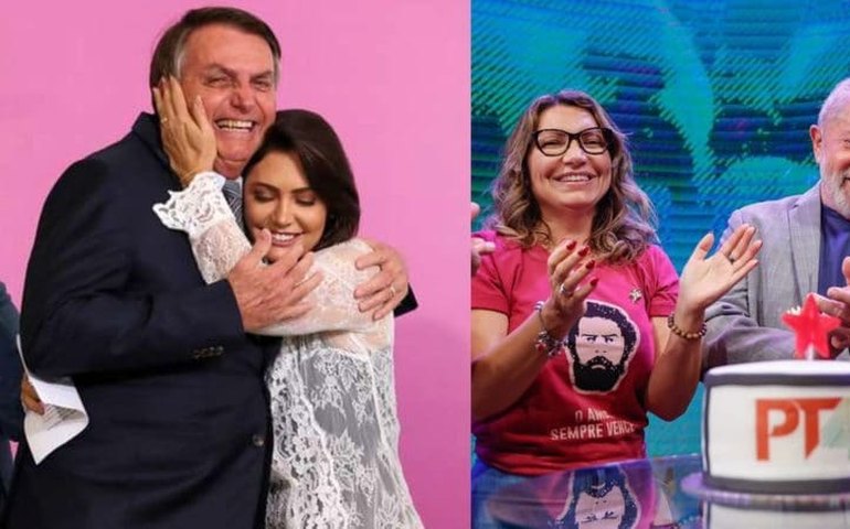 Bolsonaro e Lula apostam em papel de ‘primeiras-damas’ na campanha
