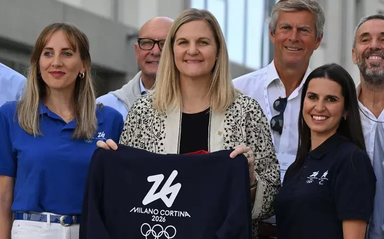 Presidente do COI elogia Itália por estruturas dos Jogos de 2026