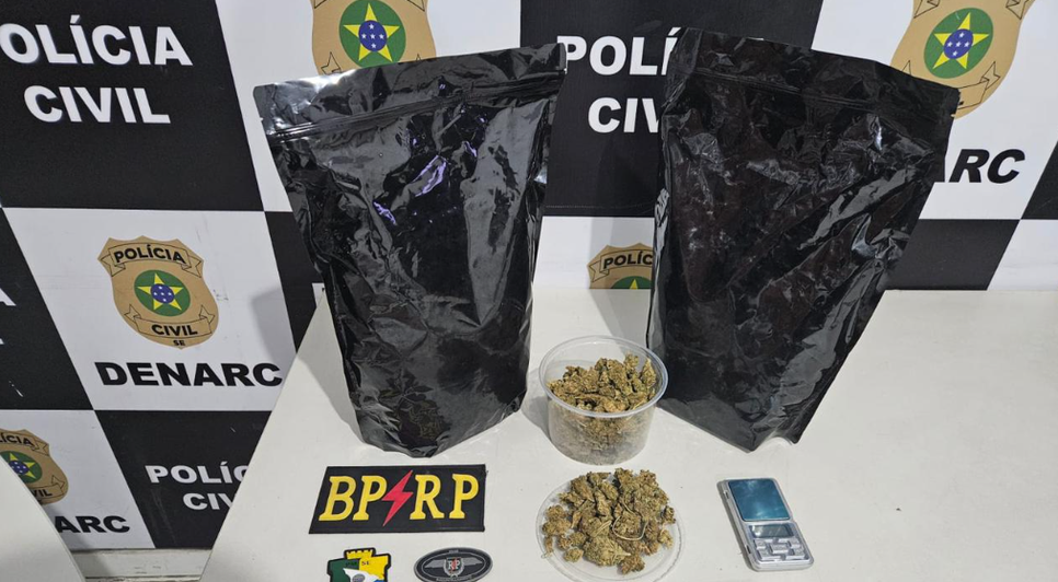 dinheiro e drogas / Foto: Reprodução: Foto/ Redes Sociais