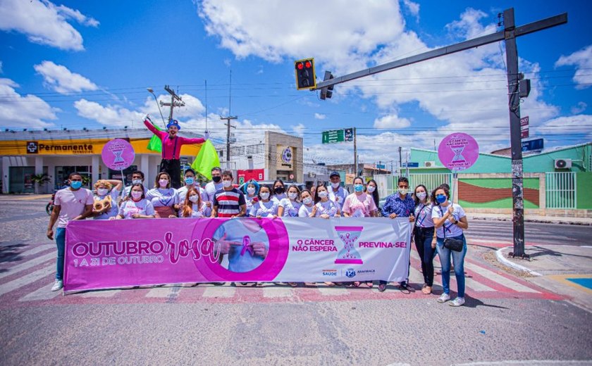 Outubro Rosa: Cerca de 250 mulheres de Arapiraca travam luta contra o câncer de mama e colo do útero