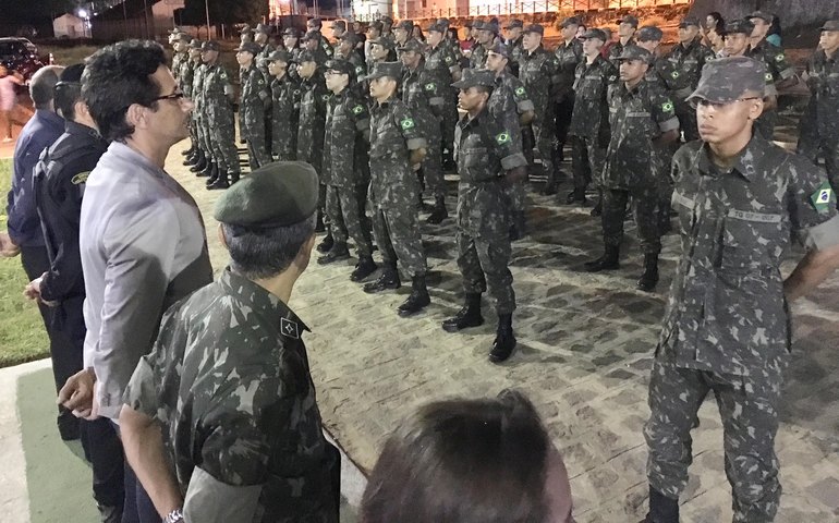 Tiro de Guerra realiza aula inaugural em Palmeira