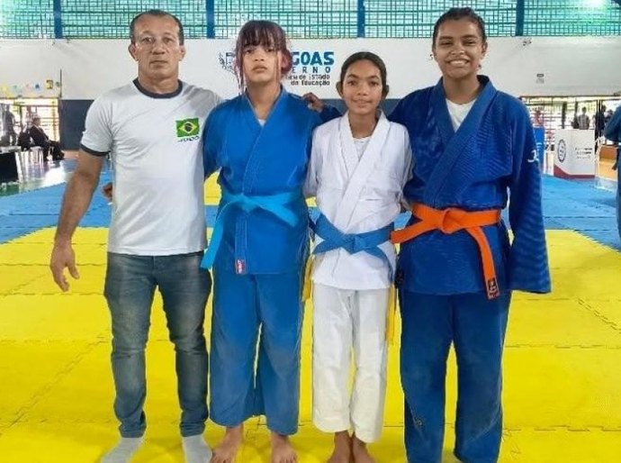 Judocas de Campo Alegre conquistas medalhas nos Jogos Estudantis de Alagoas