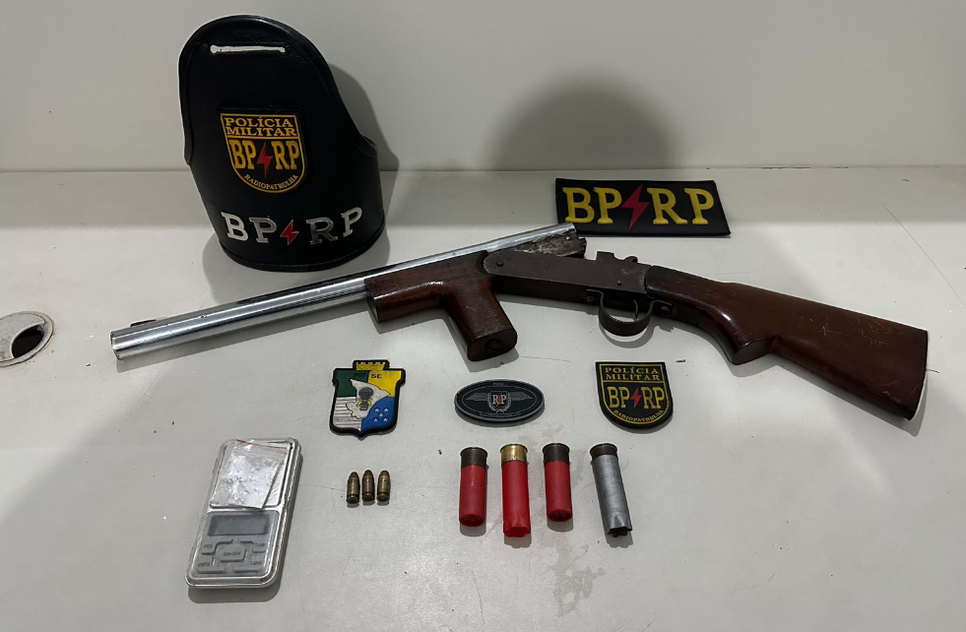 armas / Foto: Reprodução: Foto PM
