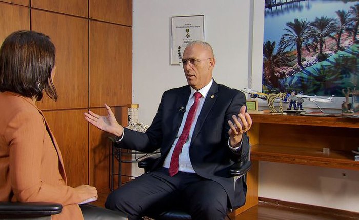 Yossi Shelley, embaixador de Israel, durante entrevista