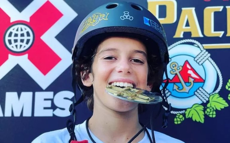 Recordista no skate aos 13 anos, Gui Khury quer ir a Paris-24 com manobra secreta