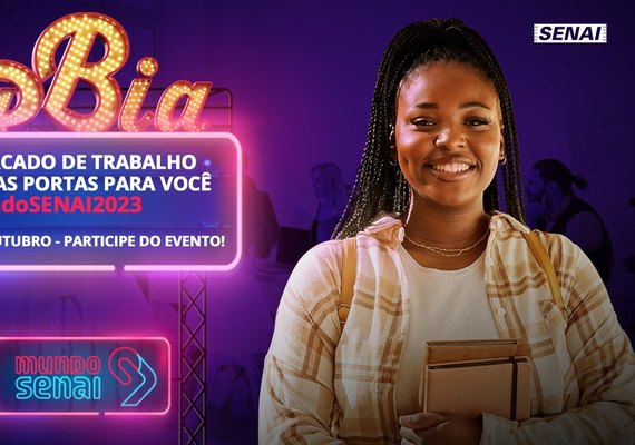 Mundo Senai oferece oportunidades de formação profissional e trabalho