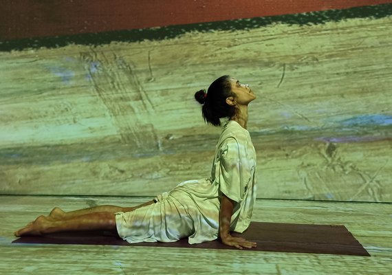 Aula de yoga e outras atividades serão oferecidas na Van Gogh Live 8K