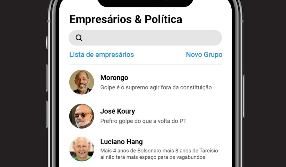 Não se esqueçam do zap dos golpistas!