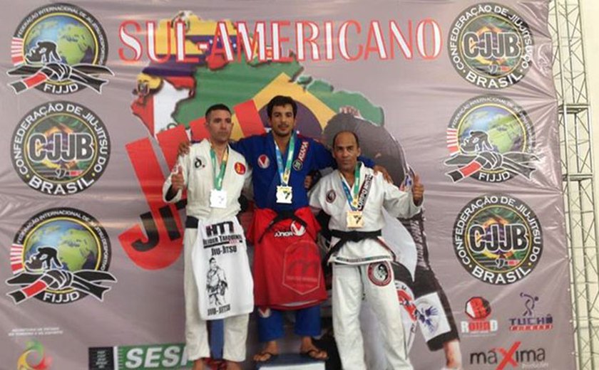 Palmeirense Alex Ferro conquista o primeiro lugar no Sul-americano de Jiu-jtsu