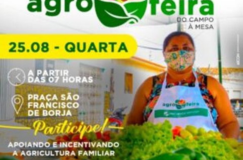 2ª Edição da Agrofeira será realizada nesta quarta (25), em Piaçabuçu