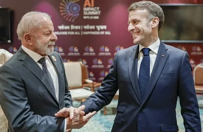 Lula e Macron tratam de defesa, ciência e tecnologia e comércio