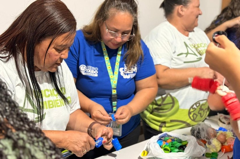 Alurb promove oficinas sustentáveis no Soprobem, na Santa Amélia