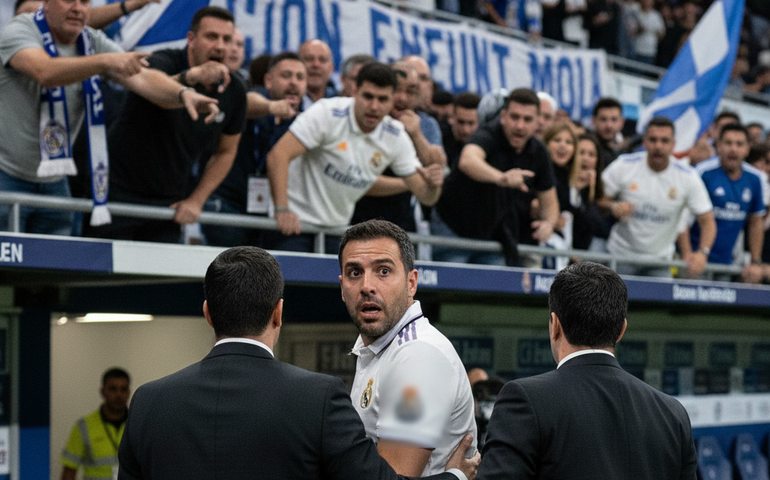 Real Madrid pede expulsão de sócio-torcedor por gesto nazista em jogo contra o Benfica