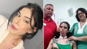 Jovem que cheirou pimenta passa Natal com a família em hospital / Foto: Foto: Redes Sociais/ Reprodução