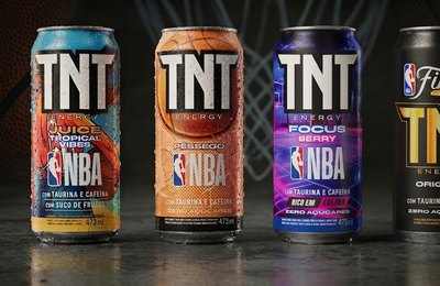 TNT Energy Drink lança três sabores em latas colecionáveis da NBA
