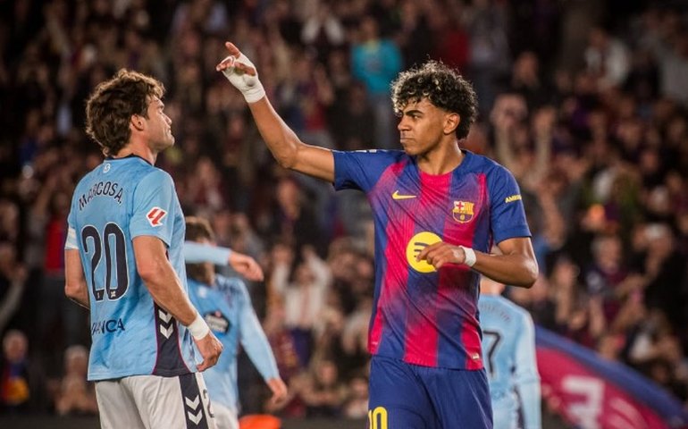 Barcelona vence Celta e se aproxima do bicampeonato espanhol