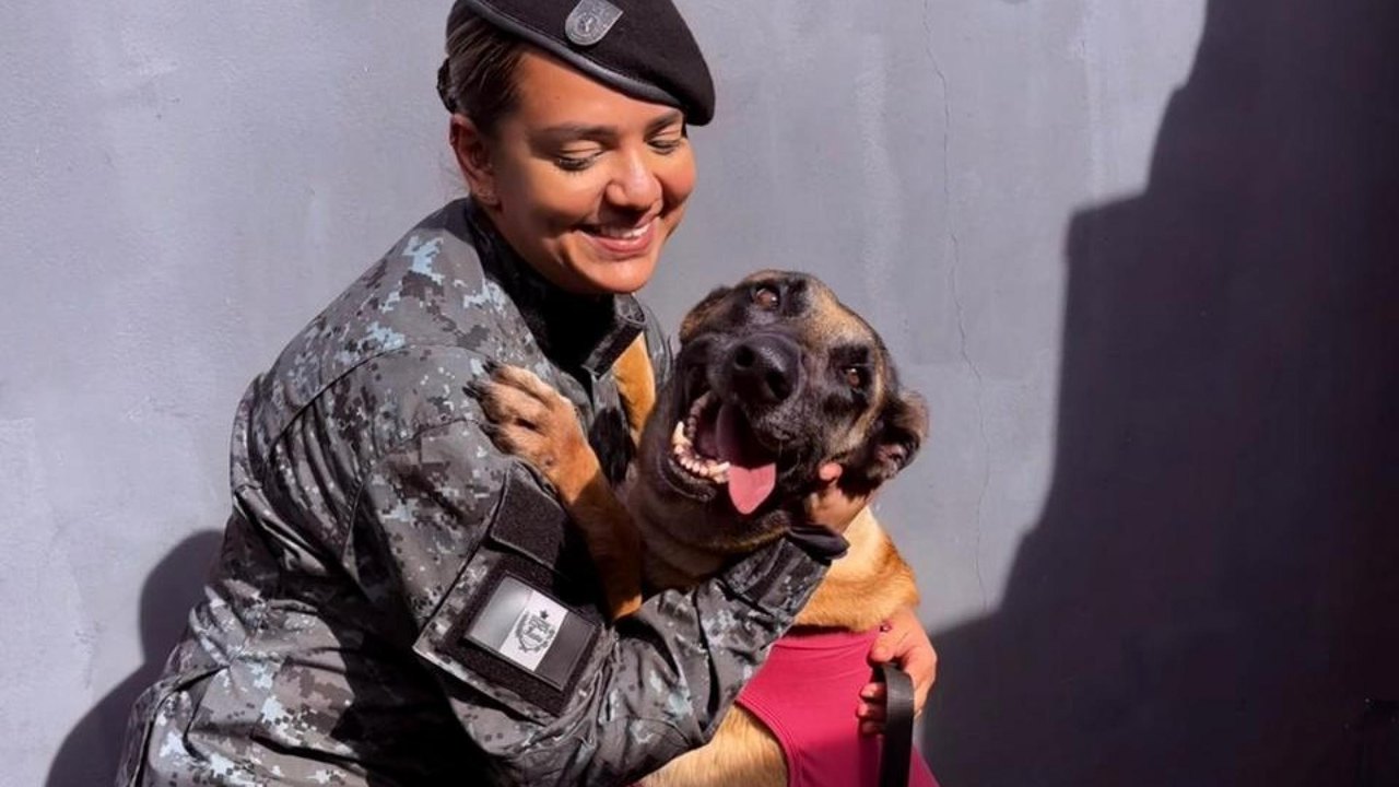 PM alagoana ingressa no Curso de Auxiliar Veterinário de coirmã em São Paulo
