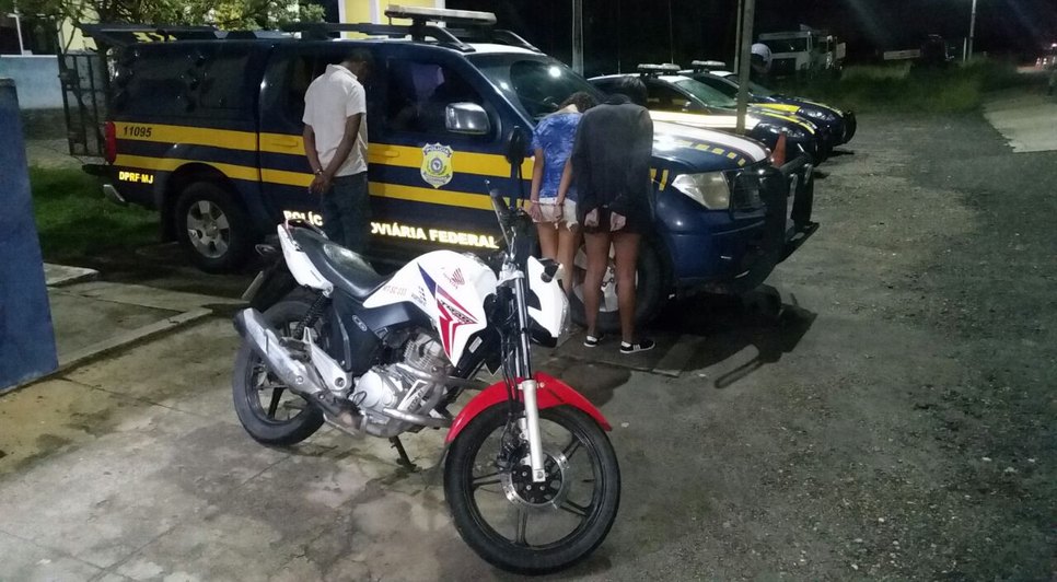 moto recuperado prf