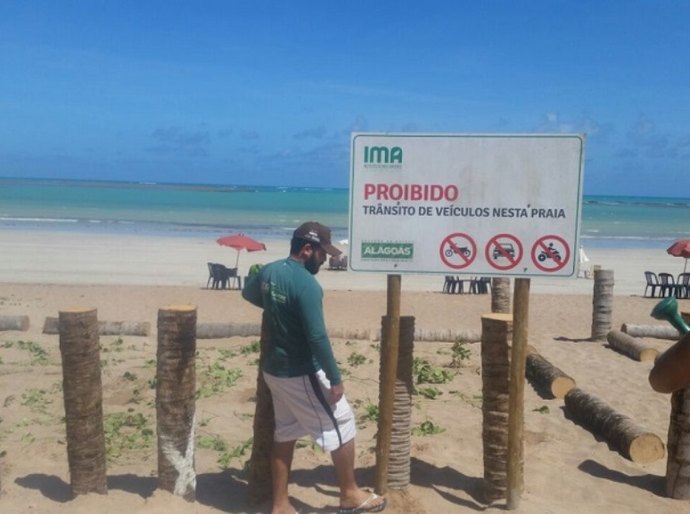 MP quer inquérito policial para apurar crime ambiental na Praia de Marceneiro