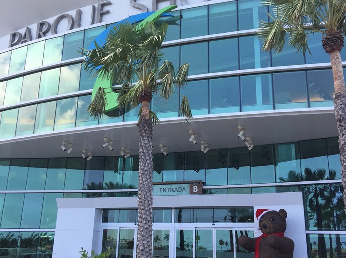 Papai Noel chega de helicóptero no Parque Shopping, Domingo(6)