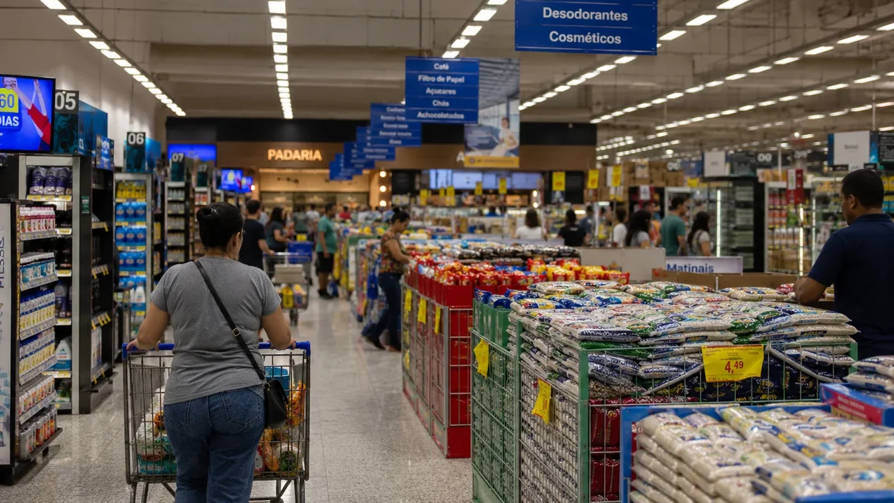 'Efeito Copa' faz vendas do comércio crescerem 0,5% em junho