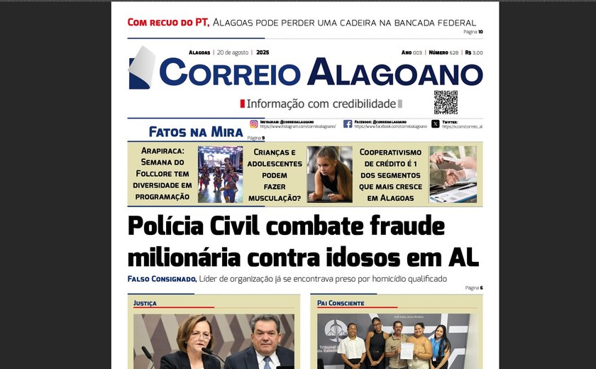 Polícia Civil combate fraude milionária contra idosos em AL