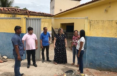 Jeannyne Beltrão inaugura ampliação e reforma de escolas em Jequiá da Praia