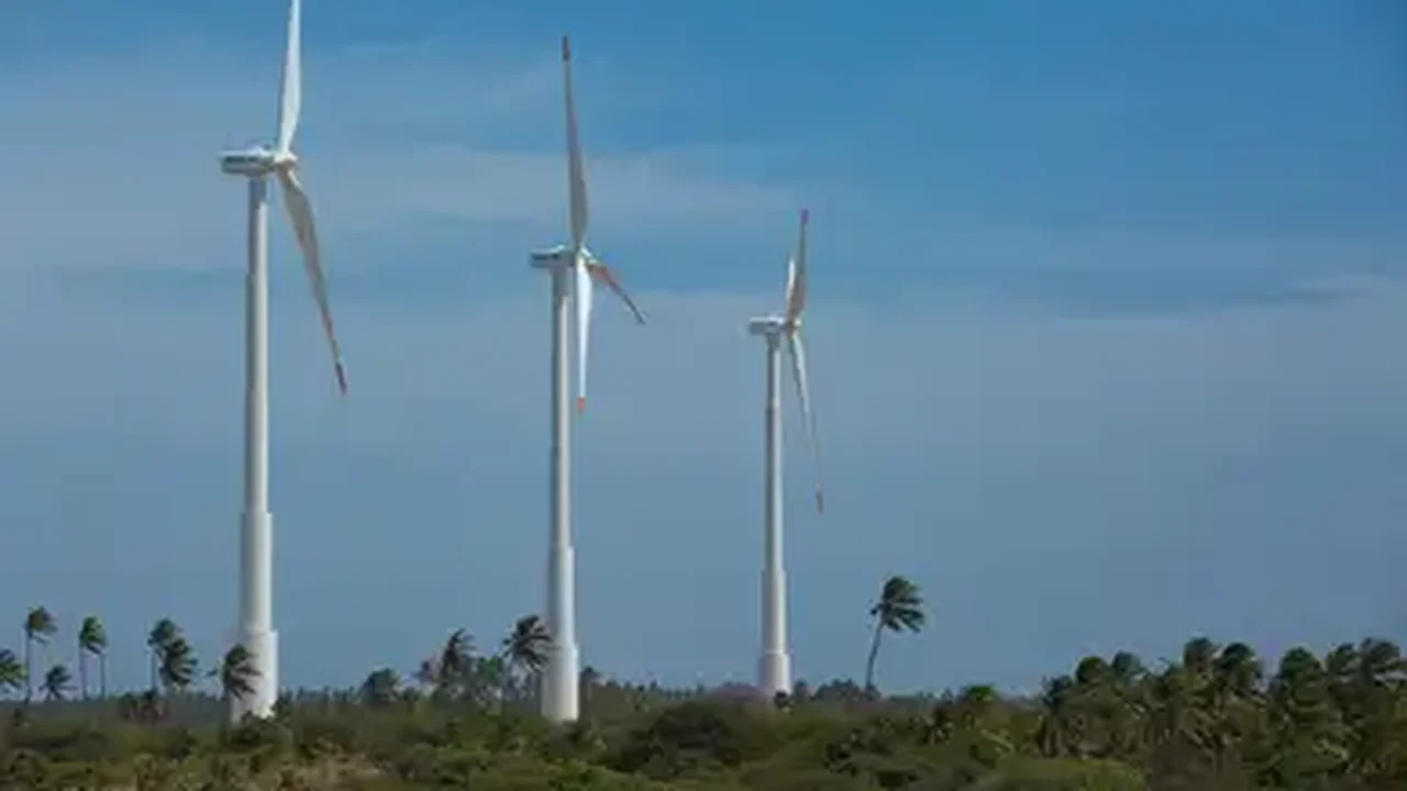 Poder da natureza: vento derruba postes de energia na ilha Gran Canaria