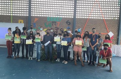 Aluna da rede municipal de Branquinha é medalhista na OBMEP