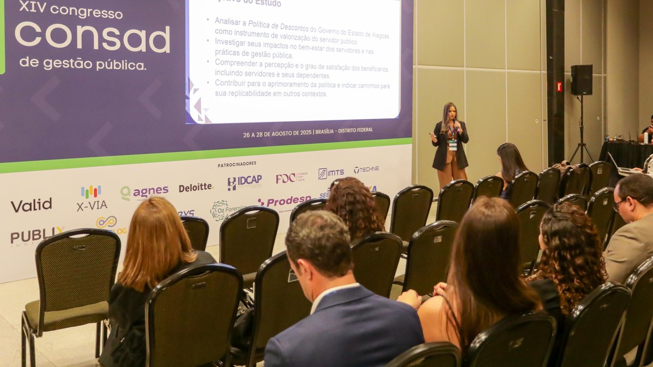 Seplag participa de congresso nacional sobre gestão pública com 17 artigos aprovados