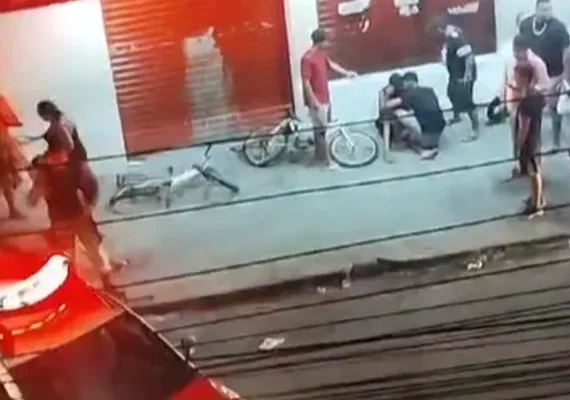 Viatura da PM perde controle e atropela três pessoas em Maceió